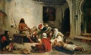 unknow artist Arab or Arabic people and life. Orientalism oil paintings 71 oil on canvas